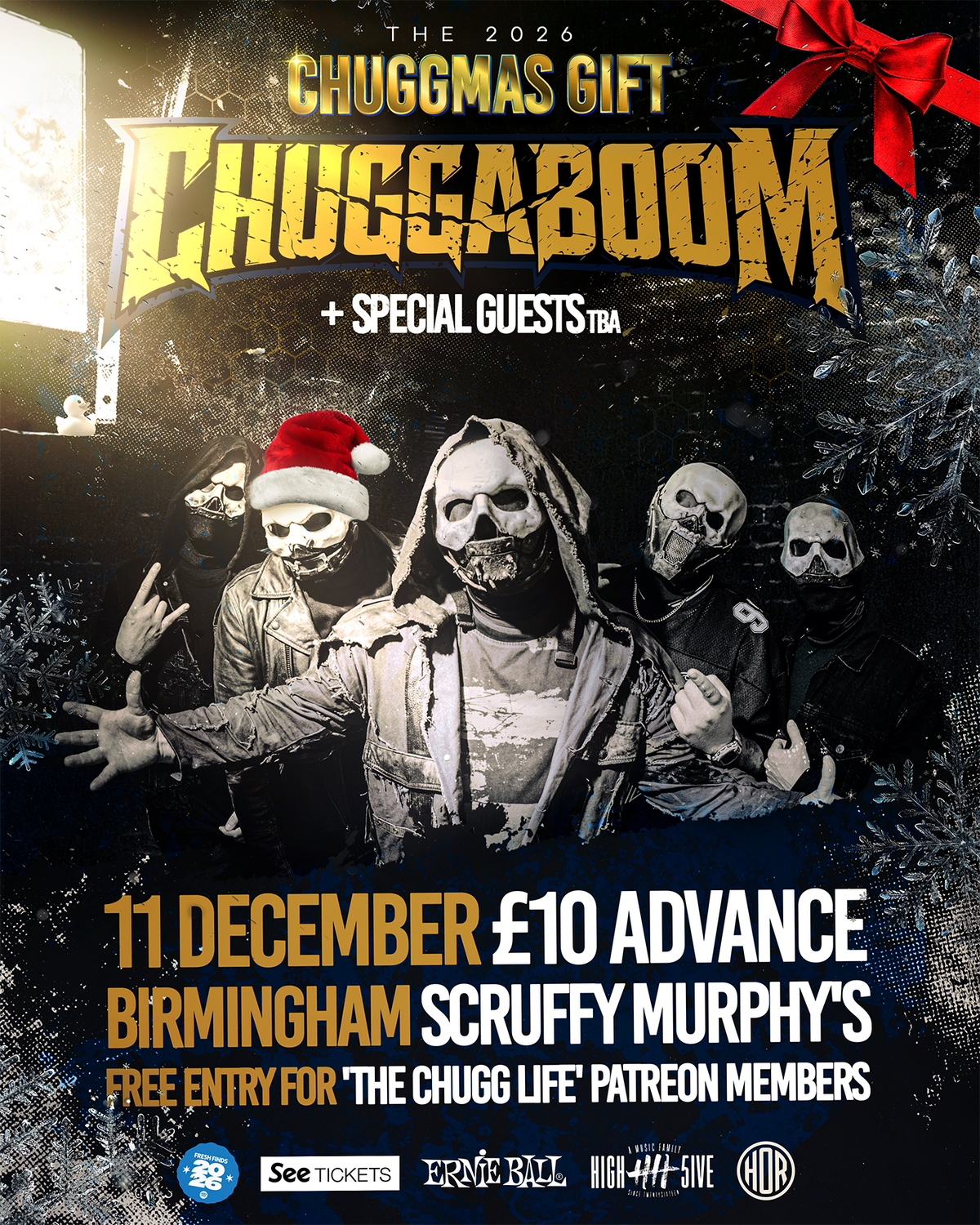 ChuggaBoom performing to a live crowd