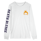 "Death Pledge - Album Art" White Long Sleeve T-Shirt